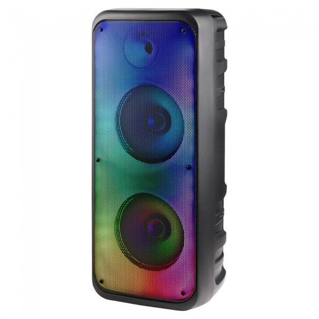 G o nik Defender BOOMER 35 Bluetooth 30W MP3/FM/SD/USB/AUX/TWS/LCD/RGB/MIC KARAOKE czarny