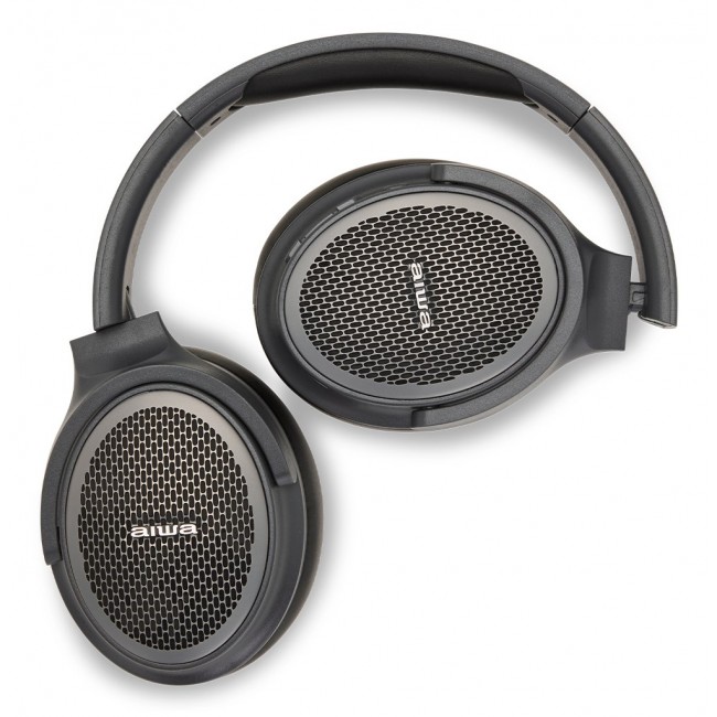 Aiwa HST-250BT/TN headphones/headset Wired & Wireless Head-band Calls/Music Micro-USB Bluetooth Black