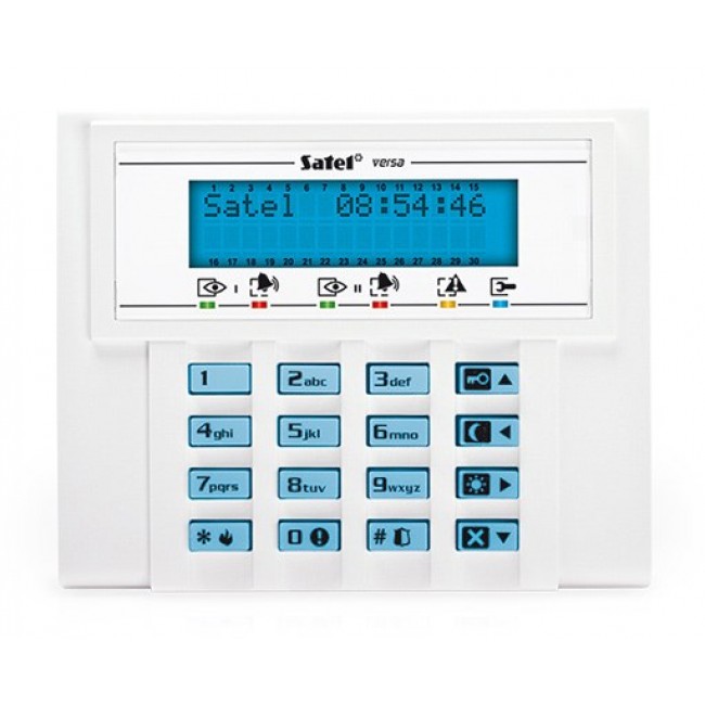 Satel VERSA-LCD-BL security access control system White