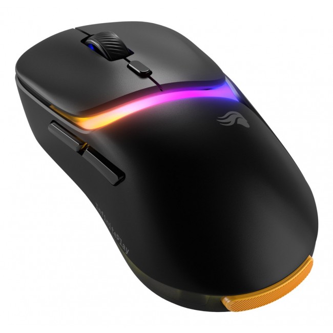 Glorious Gaming Model D3 Wireless Gaming Mouse - InfinitePlay Swappable Battery System, 8k Polling, 130M Click Optical Switches, Ultralight 69g, 30K DPI Optical Sensor, RGB - Black