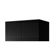 Wardrobe PAFOS 2D BASE 90x55.5x45 Black matt Wardrobe PAFOS 2D BASE 90x55.5x45 Black matt