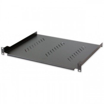 Techly I-CASE TRAY-130BK rack accessory Adjustable shelf