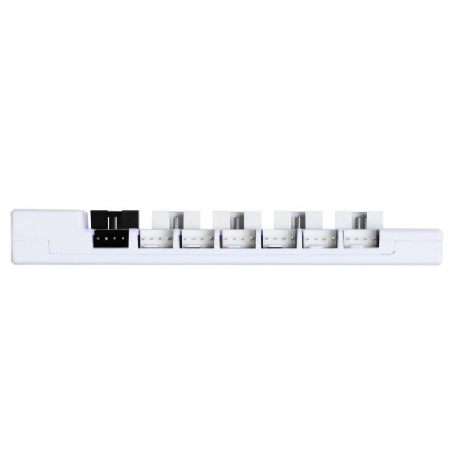 Lian Li EDGE HUB, 4x USB, 6x PWM - white Lian Li EDGE HUB, 4x USB, 6x PWM - white