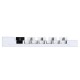 Lian Li EDGE HUB, 4x USB, 6x PWM - white Lian Li EDGE HUB, 4x USB, 6x PWM - white