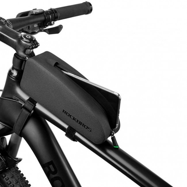 Rockbros AS-019-1 Bike frame bag Waterproof 1.6l Black Rockbros AS-019-1 Bike frame bag Waterproof 1.6l Black