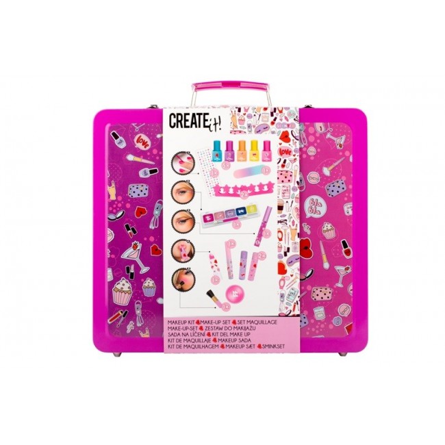 CREATE IT! make-up zest. in a metal suitcase 84512 CREATE IT! make-up zest. in a metal suitcase 84512