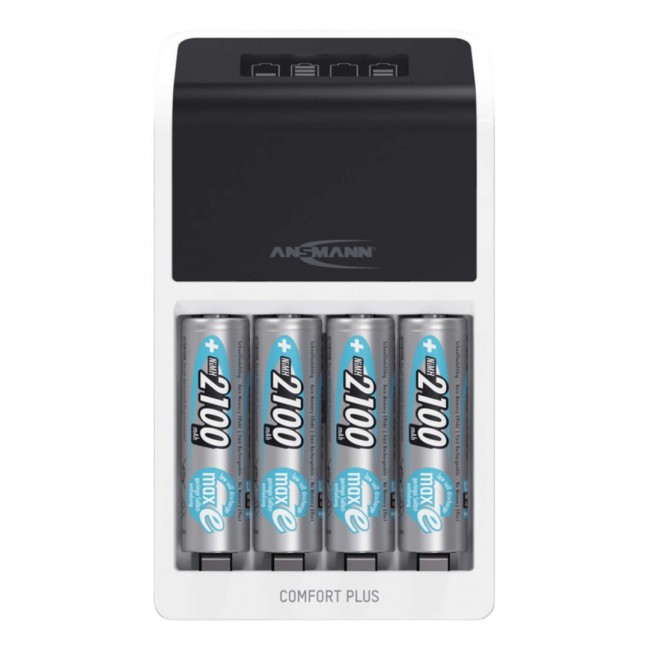 Ansmann Comfort Plus battery charger Universal AC Ansmann Comfort Plus battery charger Universal AC