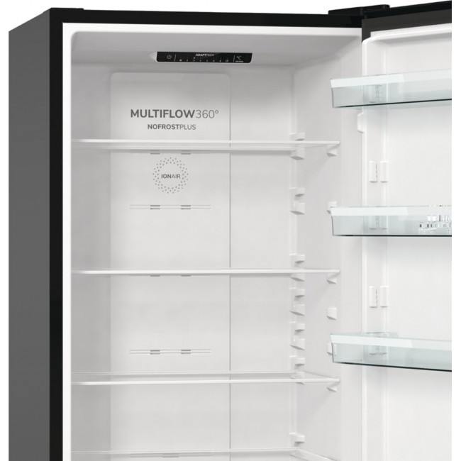 Gorenje NRK6202EBXL4 fridge-freezer Freestanding 331 L E Black Gorenje NRK6202EBXL4 fridge-freezer Freestanding 331 L E Black