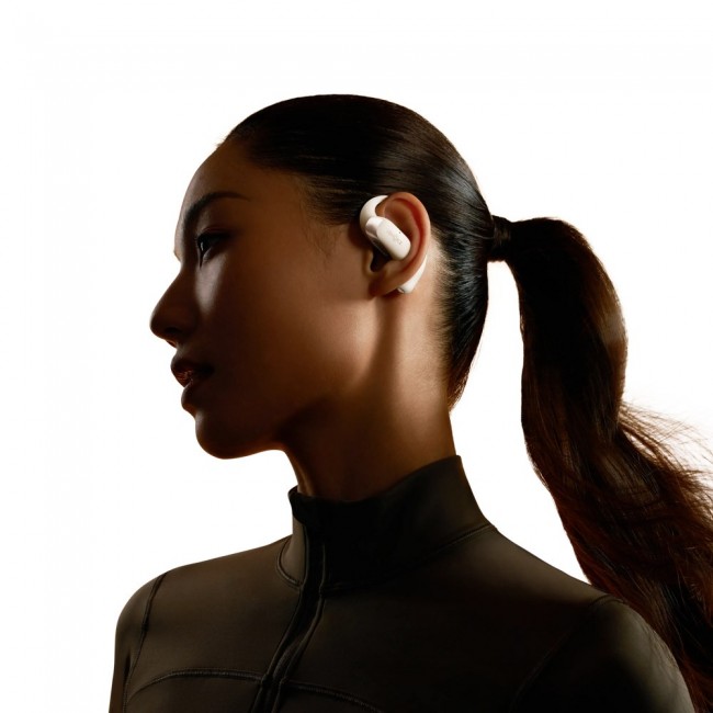SHOKZ OpenFit 2 Headphones Wireless Ear-hook Calls/Music/Sport/Everyday Beige