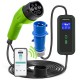 Qoltec Mobile EV Car Charger Adjustable 2in1 Type2 | 7kW | 230V | CEE 3 PIN | Wi-fi| LCD | Portable | Wallbox | 5m Qoltec Mobile EV Car Charger Adjustable 2in1 Type2 | 7kW | 230V | CEE 3 PIN | Wi-fi| LCD | Portable | Wallbox | 5m