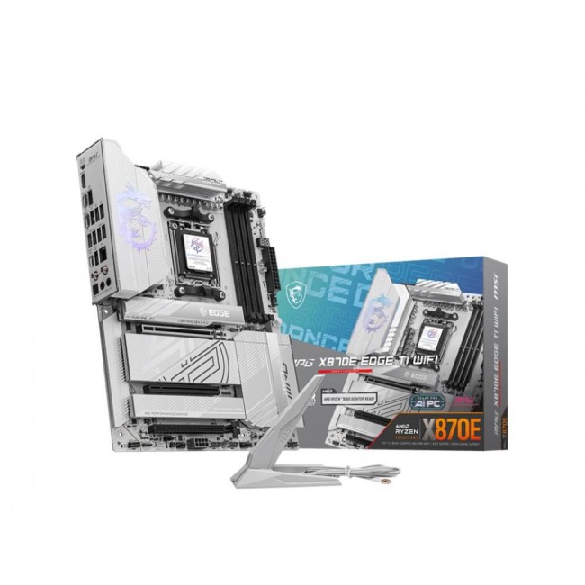 MSI MPG X870E EDGE TI WIFI motherboard AMD X870E Socket AM5 ATX MSI MPG X870E EDGE TI WIFI motherboard AMD X870E Socket AM5 ATX