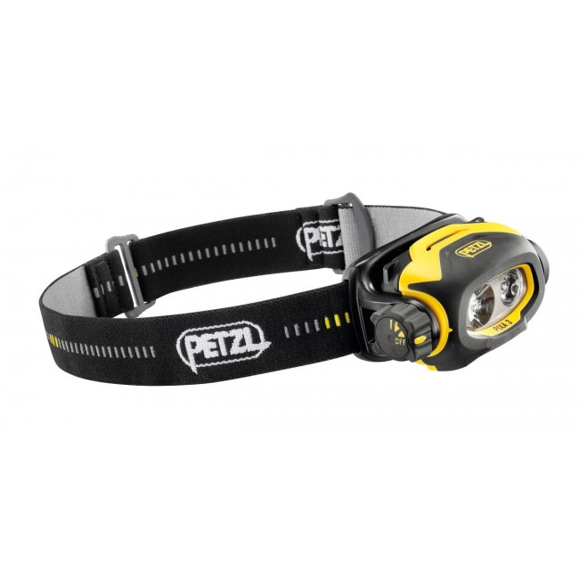 Petzl Pixa 3 Black, Yellow Headband flashlight Petzl Pixa 3 Black, Yellow Headband flashlight