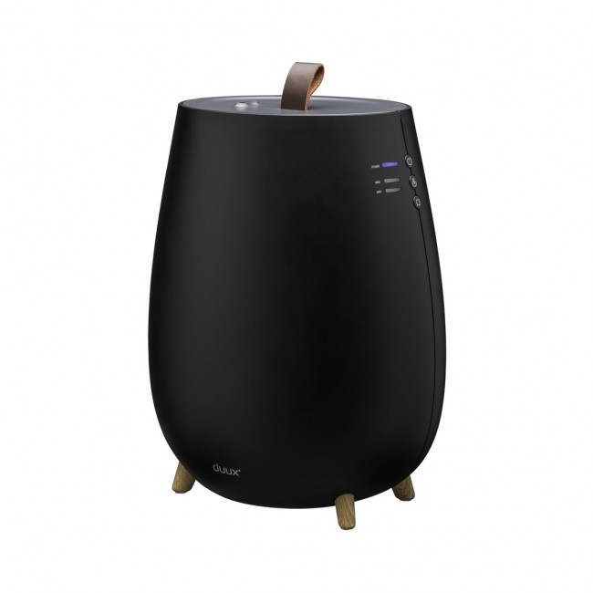 Duux Humidifier Gen2 Tag Ultrasonic 12 W Water tank capacity 2.5 L Suitable for rooms up to 30 m2 Ultrasonic Humidification capacity 250 ml/hr Black Duux Humidifier Gen2 Tag Ultrasonic 12 W Water tank capacity 2.5 L Suitable for rooms up to 30 m2 Ultrasonic Humidification capacity 250 ml/hr Black