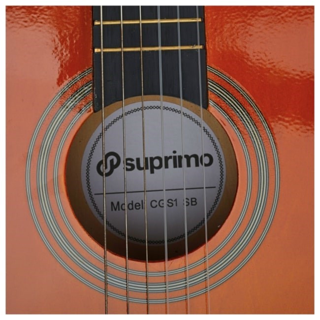 SUPRIMO CGS1 SB - classical guitar 4/4, sunburst