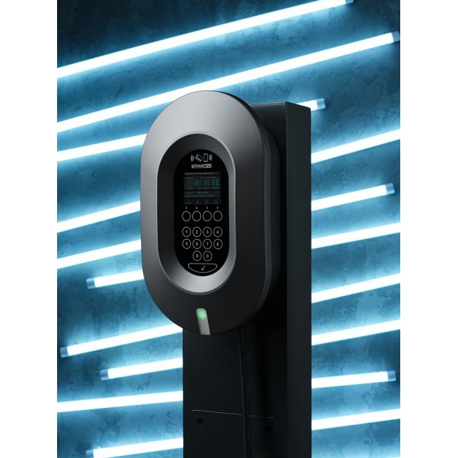 STAG EV STAG-EV-WB-11KW - Car battery charger 230/400 V AC (L-N / L-L), 3-phase Graphite, White (without charging cable/230V)