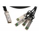 Extralink QSFP+ Cable QSFP+ DAC DAC, 40Gbps to 4x 10Gbps 3m, 30AWG