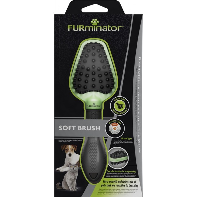 FURminator - double-sided brush for puppies and kittens FURminator - double-sided brush for puppies and kittens