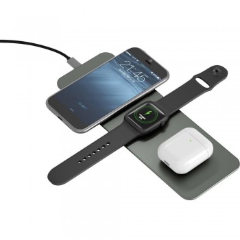 Terratec ChargeAIR All Headphones, Headset, Smartphone, Smartwatch Green Wireless charging Fast charging Indoor