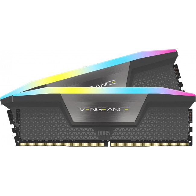 Corsair Vengeance RGB, DDR5-6000, CL36, AMD EXPO - 32 GB Dual Kit, Grey