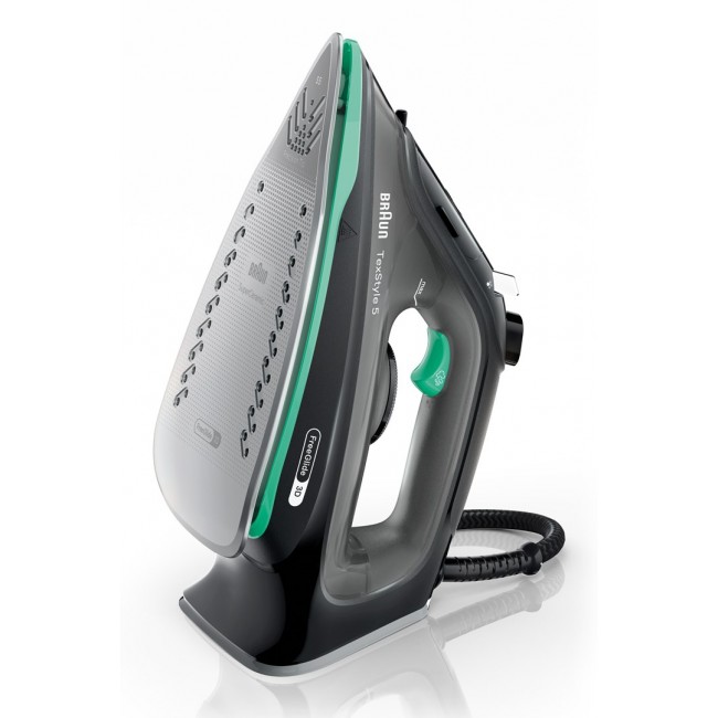Braun TexStyle 5 SI 5277 GR Steam iron Ceramic soleplate 2700 W Green Braun TexStyle 5 SI 5277 GR Steam iron Ceramic soleplate 2700 W Green