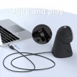 Qoltec Desktop Precision Reader 1D Barcode & QR Scanner | 2D