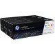HP 131A 3-pack Cyan/Magenta/Yellow Original LaserJet Toner Cartridges