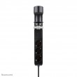 Neomounts DS22-840BL6 Desk socket with clamp and USB-C and USB-A ports - Quick charge