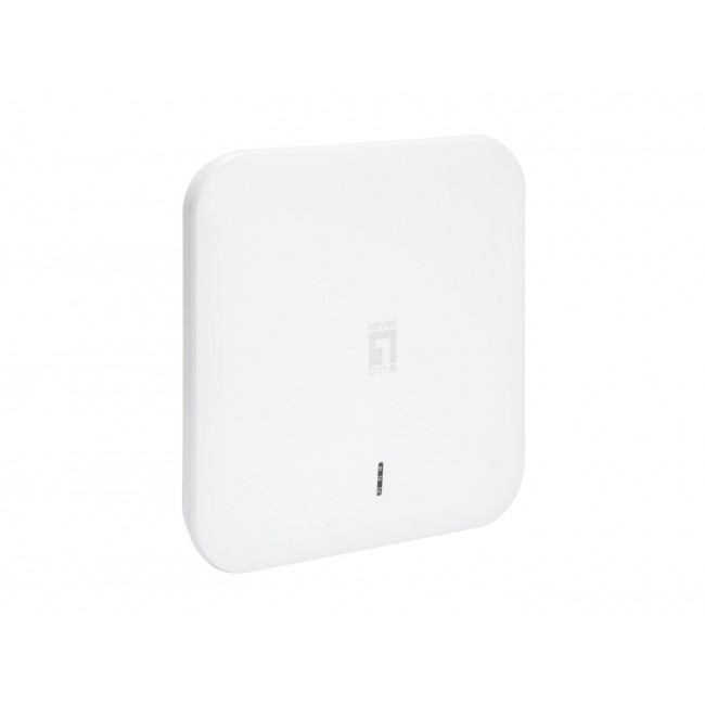 LevelOne AC1200 Dual Band PoE Wireless Access Point, Ceiling Mount, Controller Managed LevelOne AC1200 Dual Band PoE Wireless Access Point, Ceiling Mount, Controller Managed