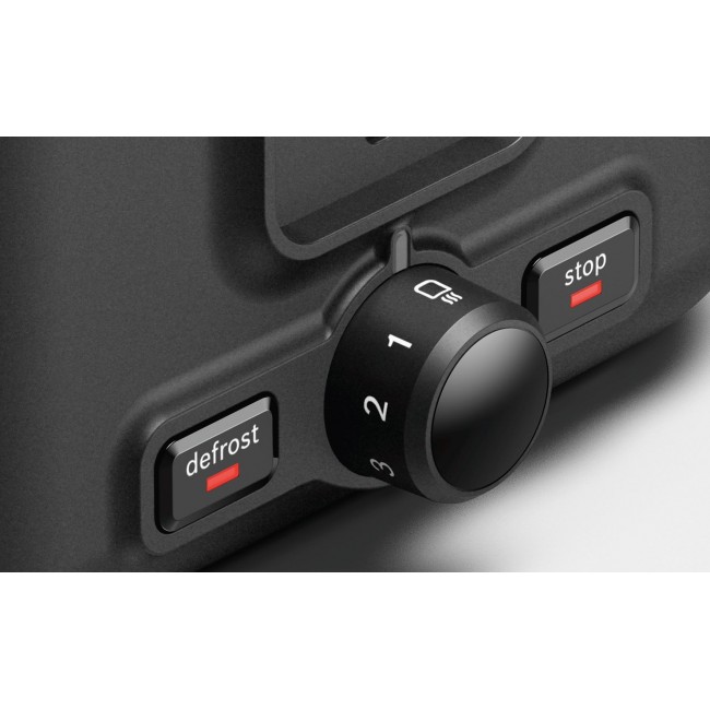 Bosch TAT3P423 toaster 2 slice(s) 970 W Black