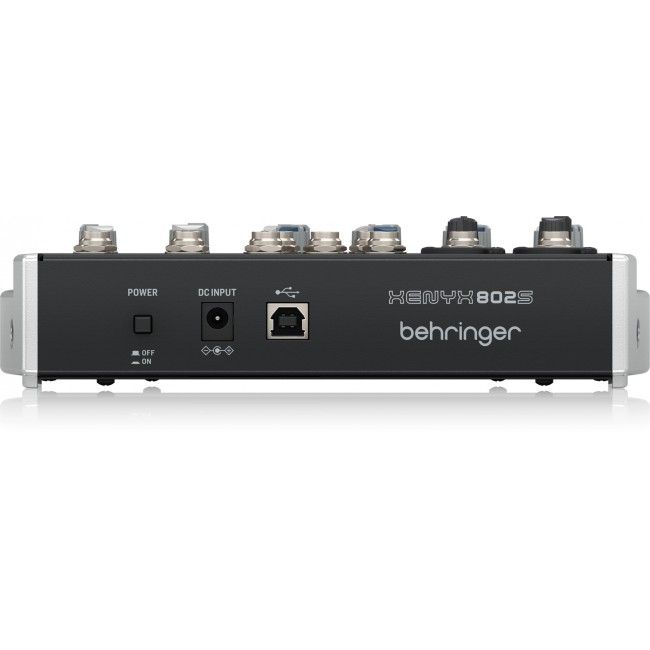 Behringer Xenyx 802S 2 channels Black, Silver