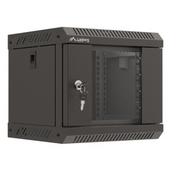 Lanberg WF11-3304-10B rack cabinet 4U Wall mounted rack Black