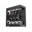 HAVN HS 420 VGPU PC Case, Midi-Tower, E-ATX, Tempered Glass, PCIe 5.0 Riser Cable - black
