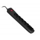 Activejet APN-8G/1,5M-BK power strip with cord