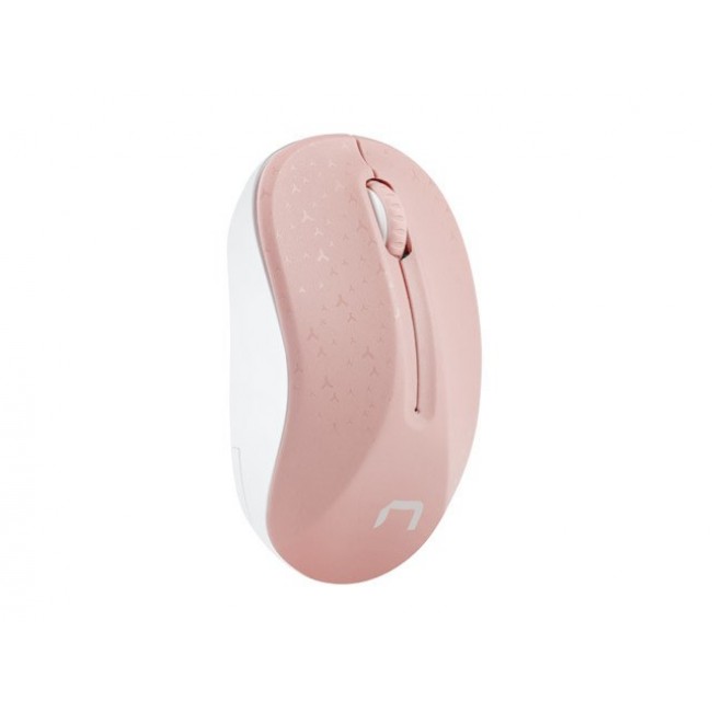 Natec Wireless Mouse Toucan Pink & White 1600DPI