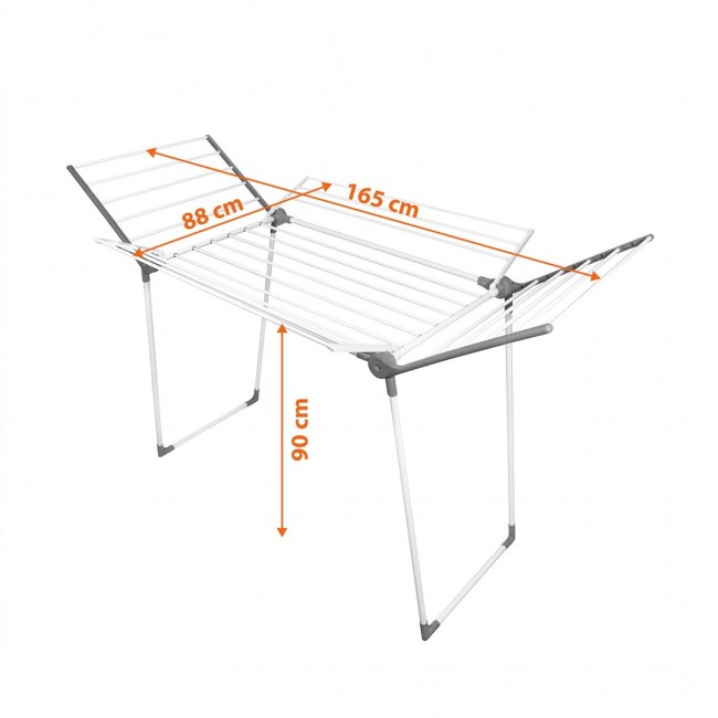 PROMIS MILANO clothes dryer, extendable, additional 4 wings