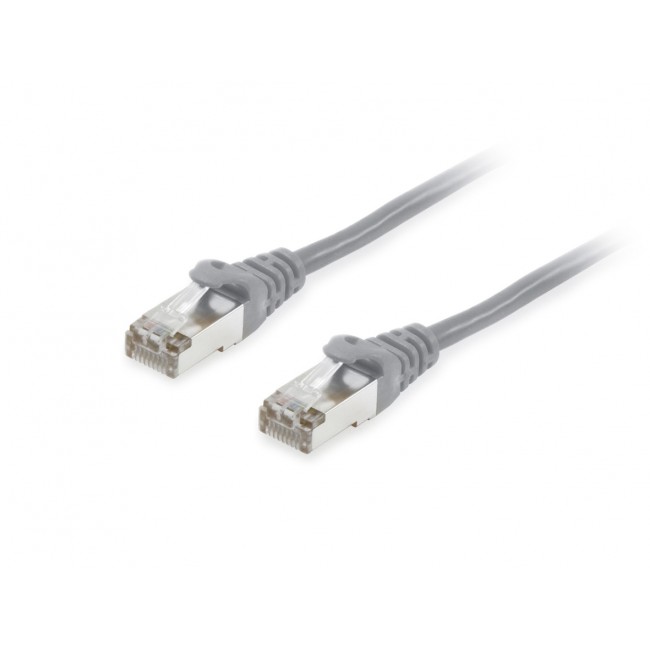 Equip Cat.6A S/FTP Patch Cable, 15 m, Grey Equip Cat.6A S/FTP Patch Cable, 15 m, Grey