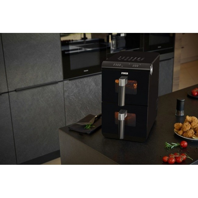 Noveen DoubleCrisp AF5050 X-LINE Fat-free deep fat fryer 1700 W Black Noveen DoubleCrisp AF5050 X-LINE Fat-free deep fat fryer 1700 W Black