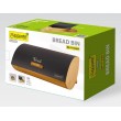 Maestro MR-1775-BLACK bread box Other Black, Wood Bamboo, Metal Maestro MR-1775-BLACK bread box Other Black, Wood Bamboo, Metal