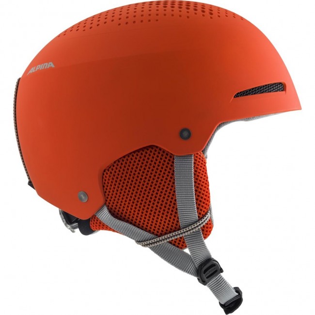 WINTER HELMET CASCO DE INVIERNO ALPINA ZUPO PUMPKIN-ORANGE MATT 54-58 WINTER HELMET CASCO DE INVIERNO ALPINA ZUPO PUMPKIN-ORANGE MATT 54-58