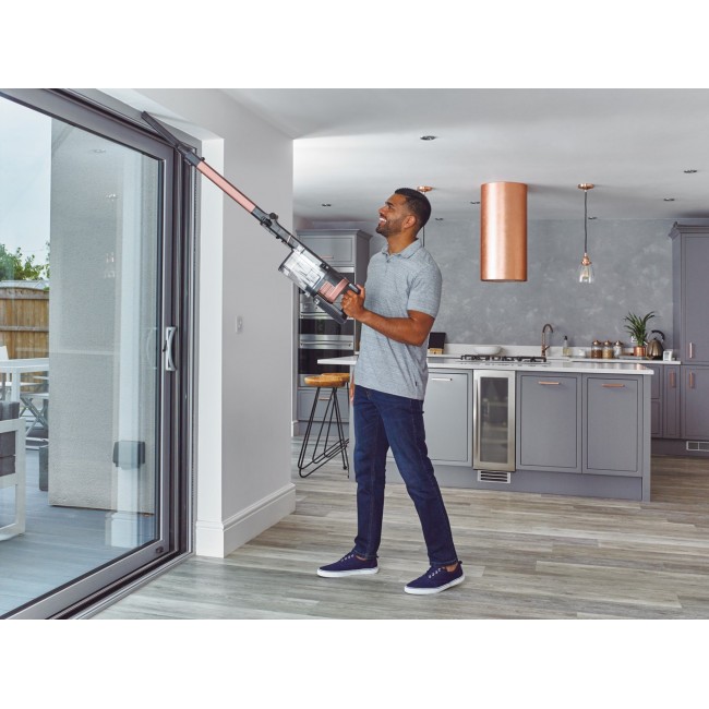 Shark Stratos 2-in-1 stick vacuum Battery Dry Bagless Black, Peach