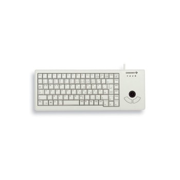 CHERRY XS Trackball keyboard Universal USB QWERTZ German Grey