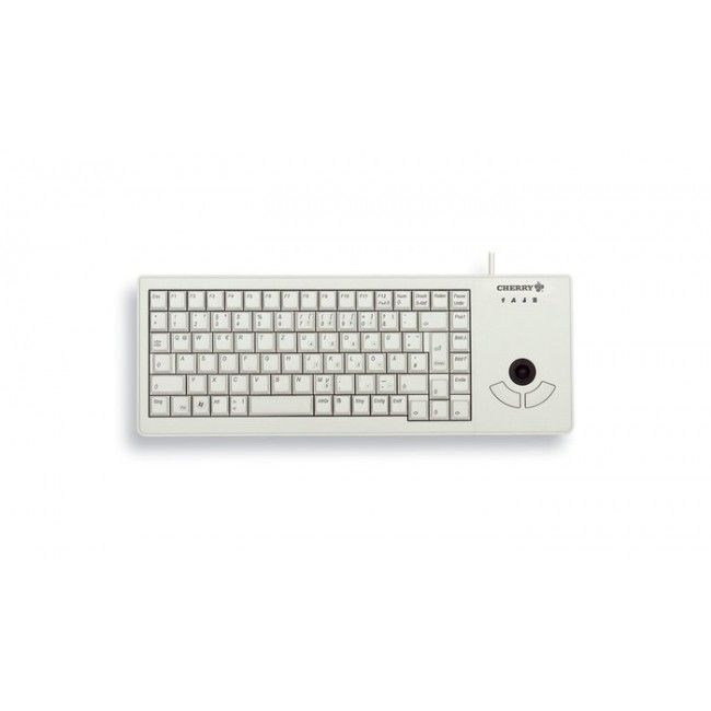CHERRY XS Trackball keyboard Universal USB QWERTZ German Grey CHERRY XS Trackball keyboard Universal USB QWERTZ German Grey