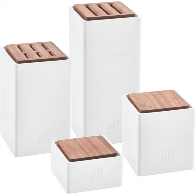 ZWILLING STORAGE Zestaw 4 pojemnik w ceramicznych