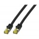 EFB Elektronik MK7001.25B networking cable Black 25 m Cat6a S/FTP (S-STP)