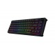 HATOR Skyfall 65 Wired, Mechanical, USB-C, Aurum Sterling, 70M clicks, RGB, Black, 790g