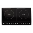 Induction cooker, two-burner adjustable hob, 2000W + 2000W BLOW