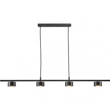 PENDANT LED LIGHT LUCA 4X4W BLACK