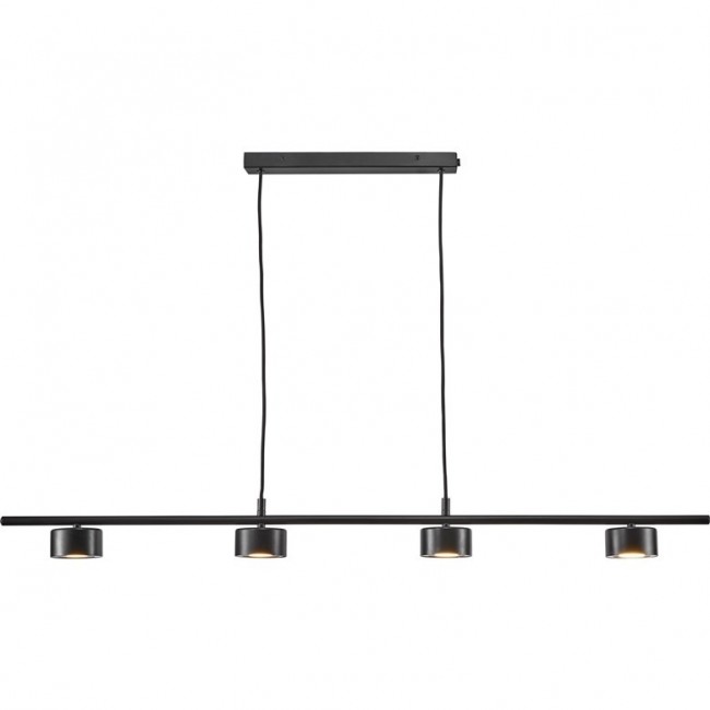 PENDANT LED LIGHT LUCA 4X4W BLACK