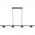 PENDANT LED LIGHT LUCA 4X4W BLACK