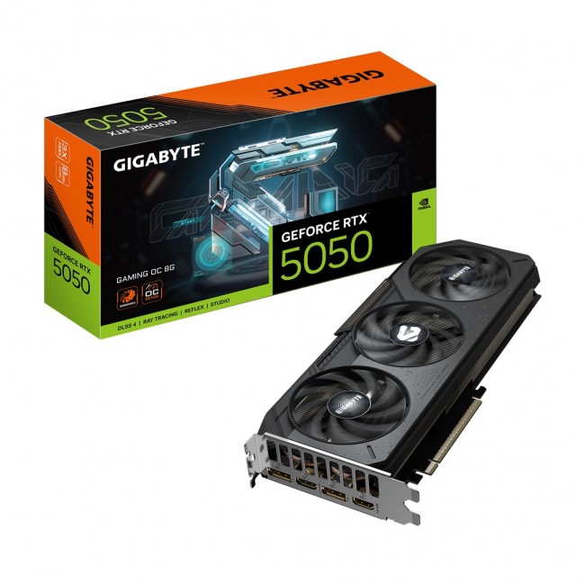 GIGABYTE GeForce RTX 5050 GAMING OC 8G Graphics Card